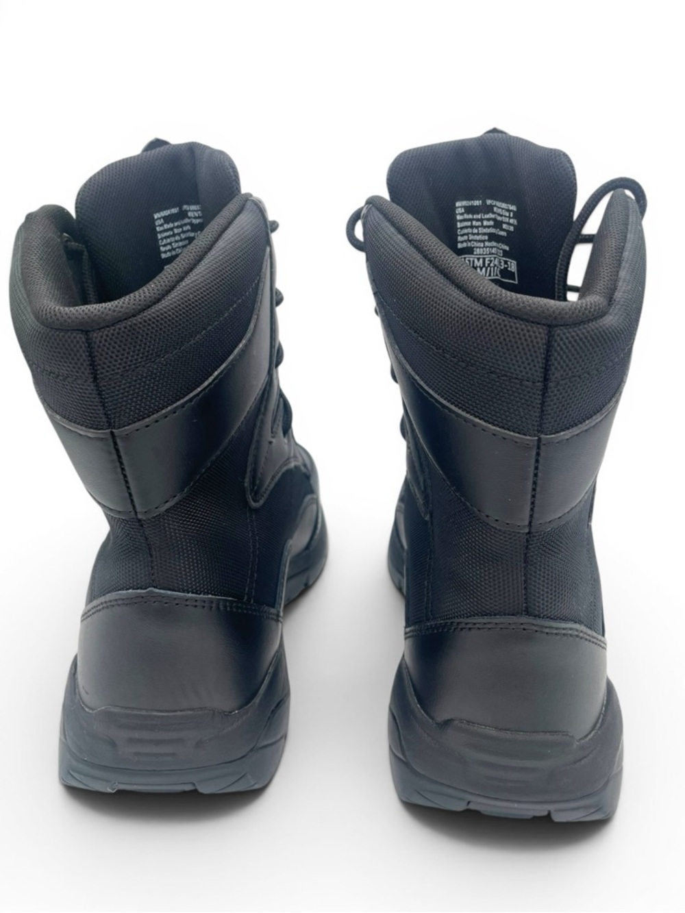 Interceptor Tactical Boots Black Men Size 8 Work Combat Boots - Picture 5 of 12